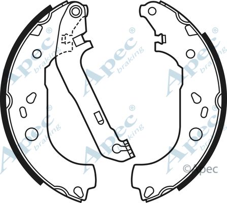 APEC BRAKING Jarrukenkäsarja SHU684